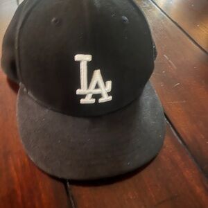 Black LA Logo Cap